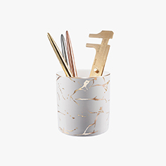 Gold Pen Holder